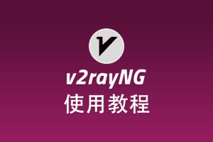V2Ray 安卓客户端 v2rayNG 配置使用教程